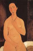 Amedeo Modigliani Seated unde with necklace china oil painting reproduction